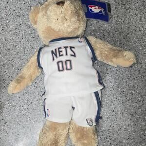 Brooklyn Nets Plush Bear Nwt NBA Store